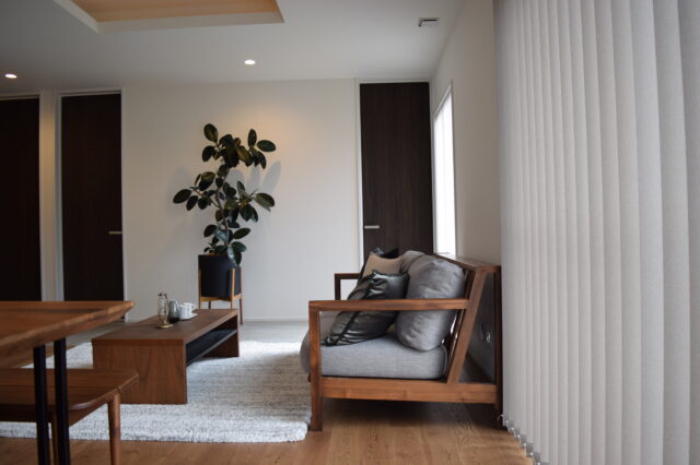 光の入る平屋